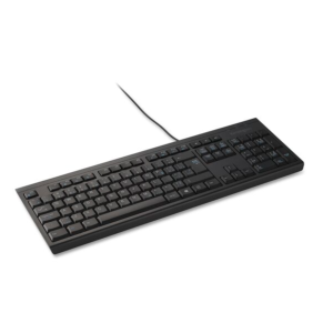 K72200CA Kensington WIRED BILINGUAL KEYBOARD BLK