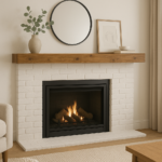 MANPI5760BR Entrepot La Grange inc Floating Beam Fireplace M
