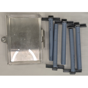 TIT-PIPEKIT-6E-BLK Rakabot Titan 6 Tier Draining Pipe Kits W