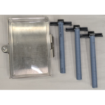 TIT-PIPEKIT-4E-BLK Rakabot Titan 4 Tier Draining Pipe Kits W
