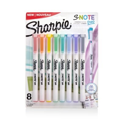 2154173 Sharpie Sharpie S-Note Dual Tip 8Ct Bl