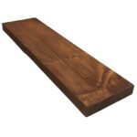 SHWO3682BR Entrepot La Grange inc Solid Wood Shelf 36"L x 8"