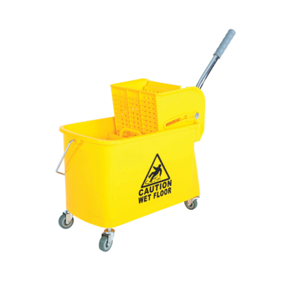 3082 Globe Commercial Products 21 Qt Sidepress Bucket and Wr
