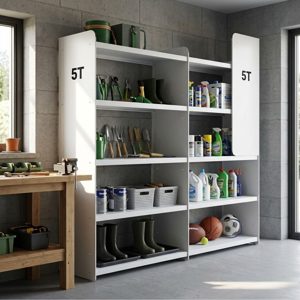 TITAN-PAN5E-WHI RAKABOT TITAN 5 tier White Panels