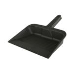 3005 Globe Commercial Products 12 " Plastic Dust Pan Black