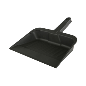 3005 Globe Commercial Products 12 " Plastic Dust Pan Black