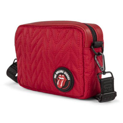CBY6070RS-RED Bugatti QUILTED NYLON CROSSBODY BAG WITH ADJUS