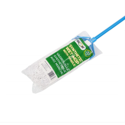 3087C Globe Commercial Products Combo Mop Set - 20oz Synthet